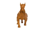 Heritage Grace – Hand-Carved Wooden Horse Sculpture
