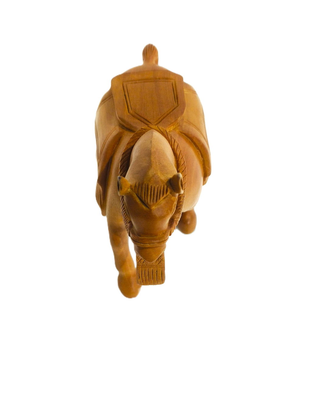 Heritage Grace – Hand-Carved Wooden Horse Sculpture
