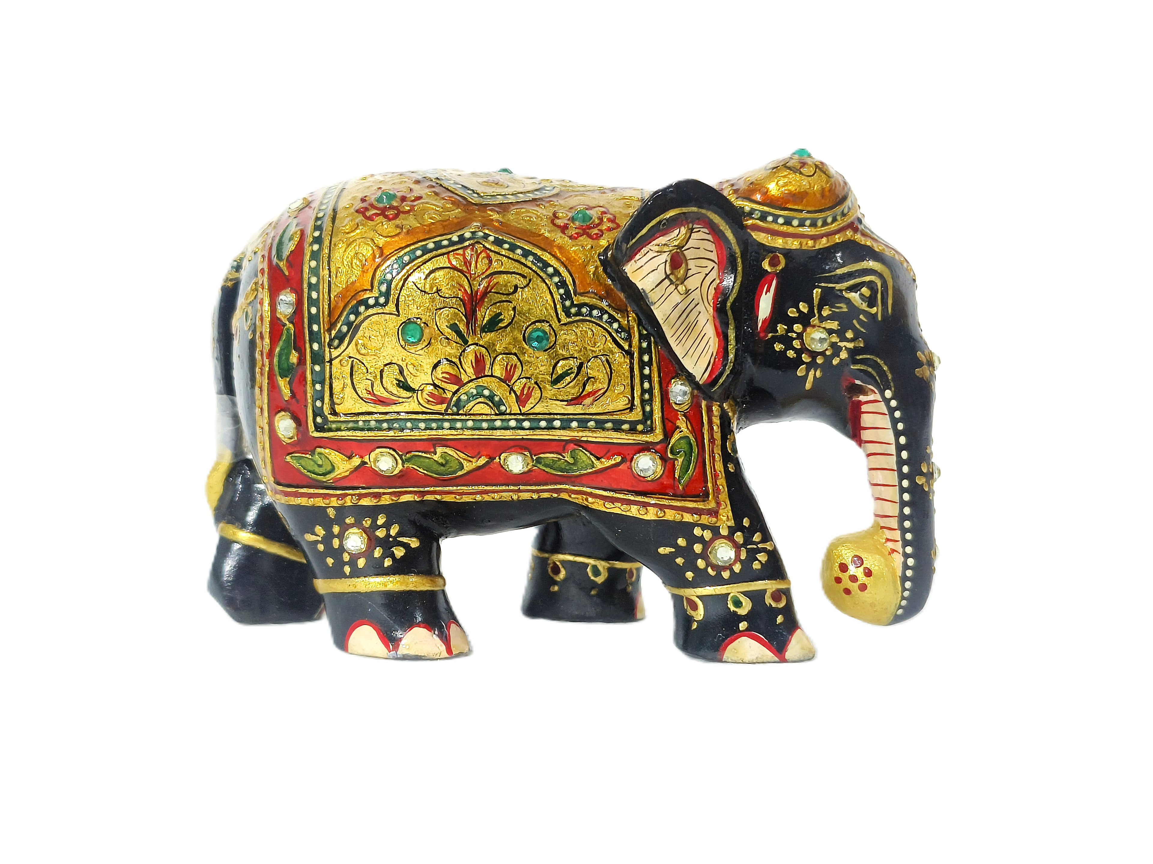 Handcrafted Royal Rajasthani Elephant Showpiece
