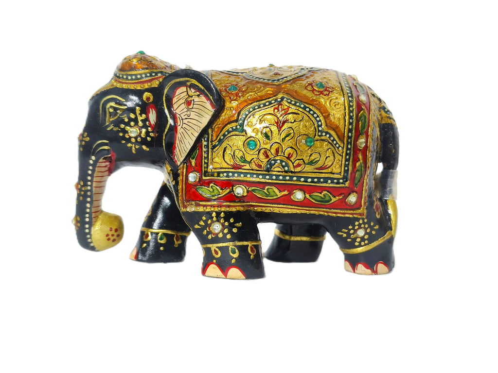 Handcrafted Royal Rajasthani Elephant Showpiece