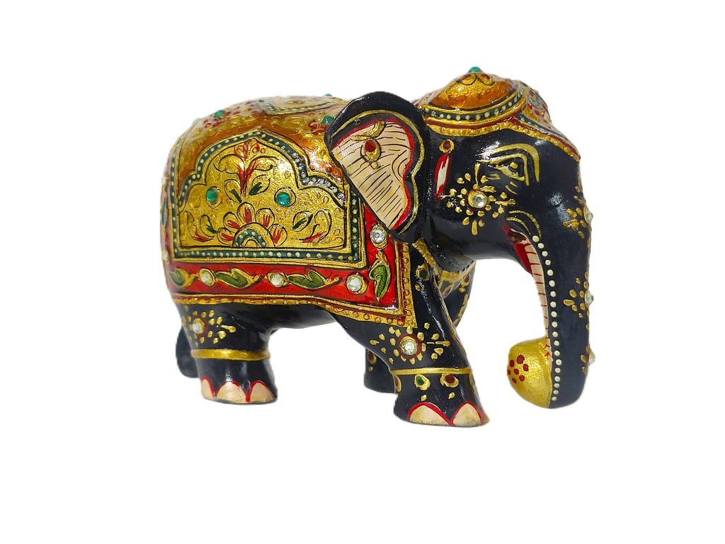 Handcrafted Royal Rajasthani Elephant Showpiece
