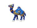 Desert Jewel – Handcrafted Painted Metal Camel Sculpture