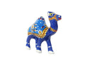 Desert Jewel – Handcrafted Painted Metal Camel Sculpture