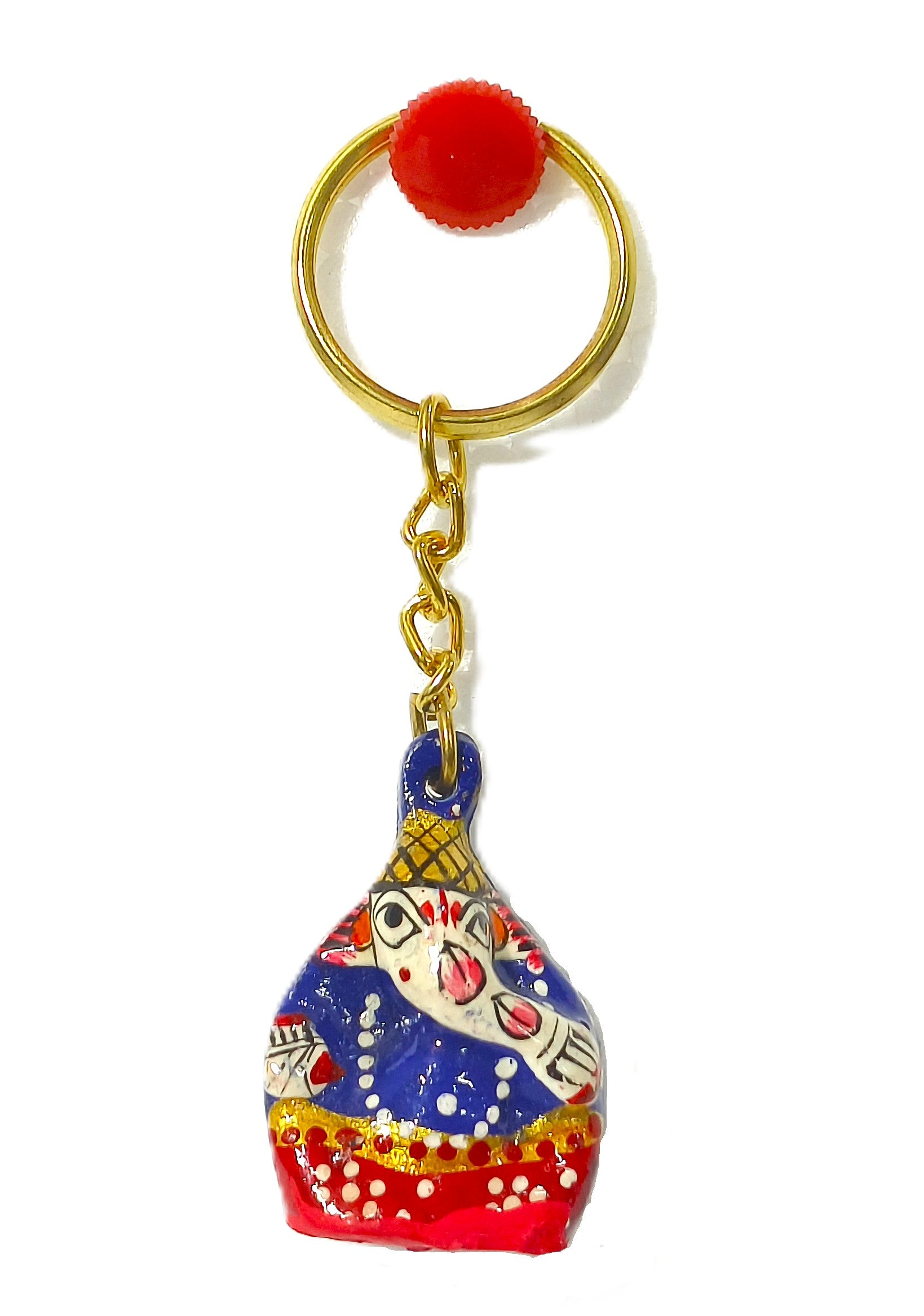 Auspicious Ganpati – Indian Handcrafted Metal Keychain