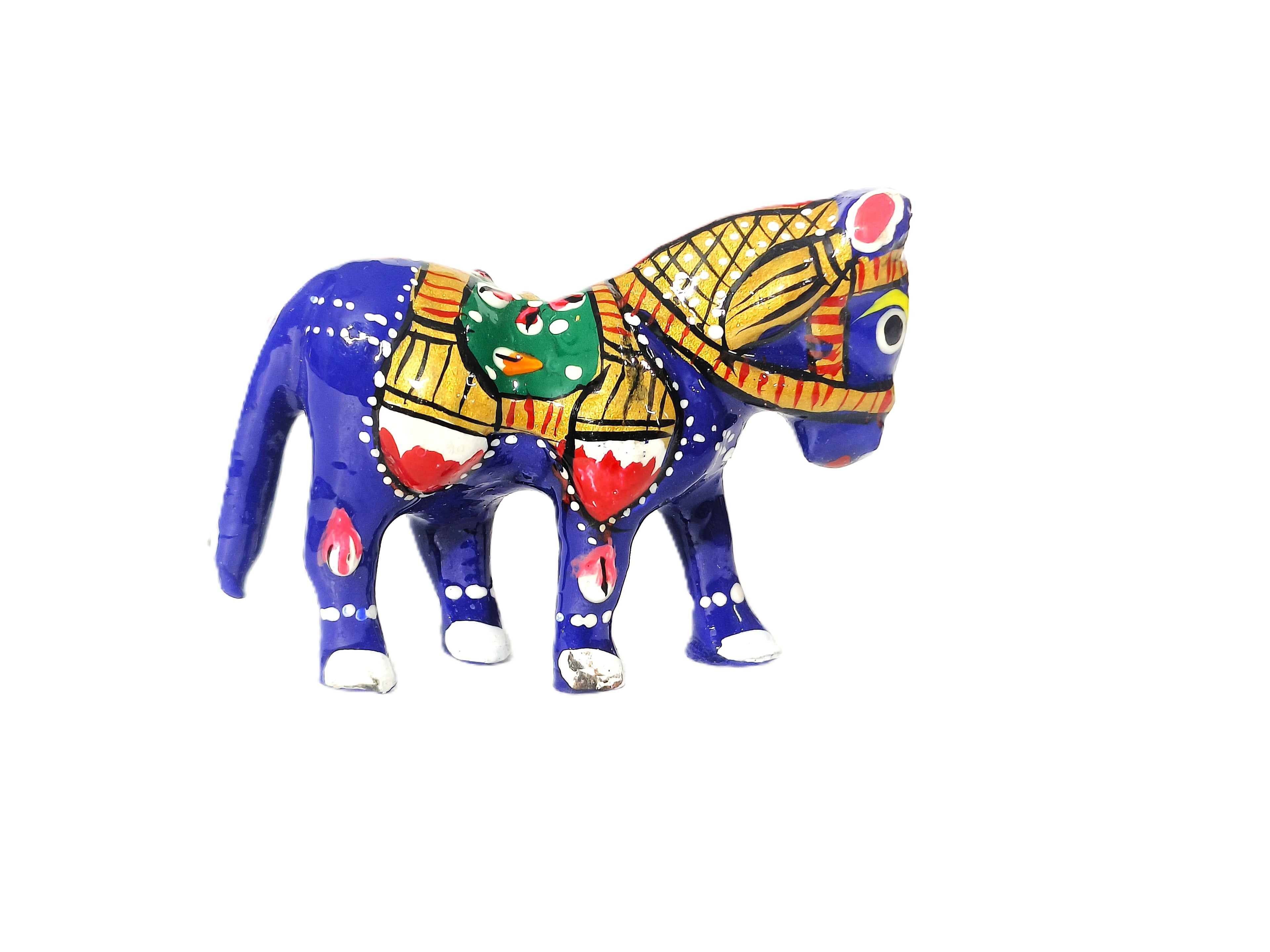 Maharaja Muse – Traditional Artisan Horse Sculpture