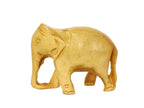 Handcrafted Wooden Elephant Family Figurine Set – Minimalist Decorative Sculpture Collection